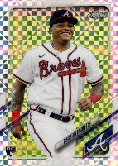 Cristian Pache 2021 topps Topps Chrome