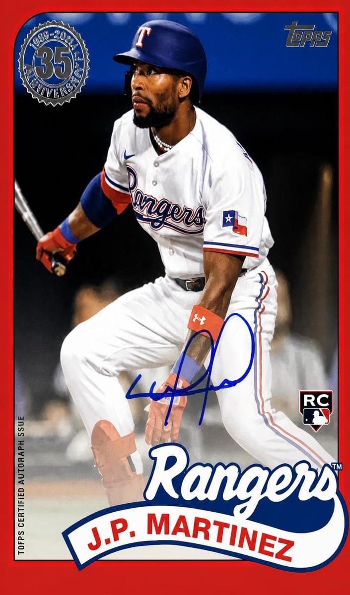 J.P. Martinez 2024 topps Topps Update