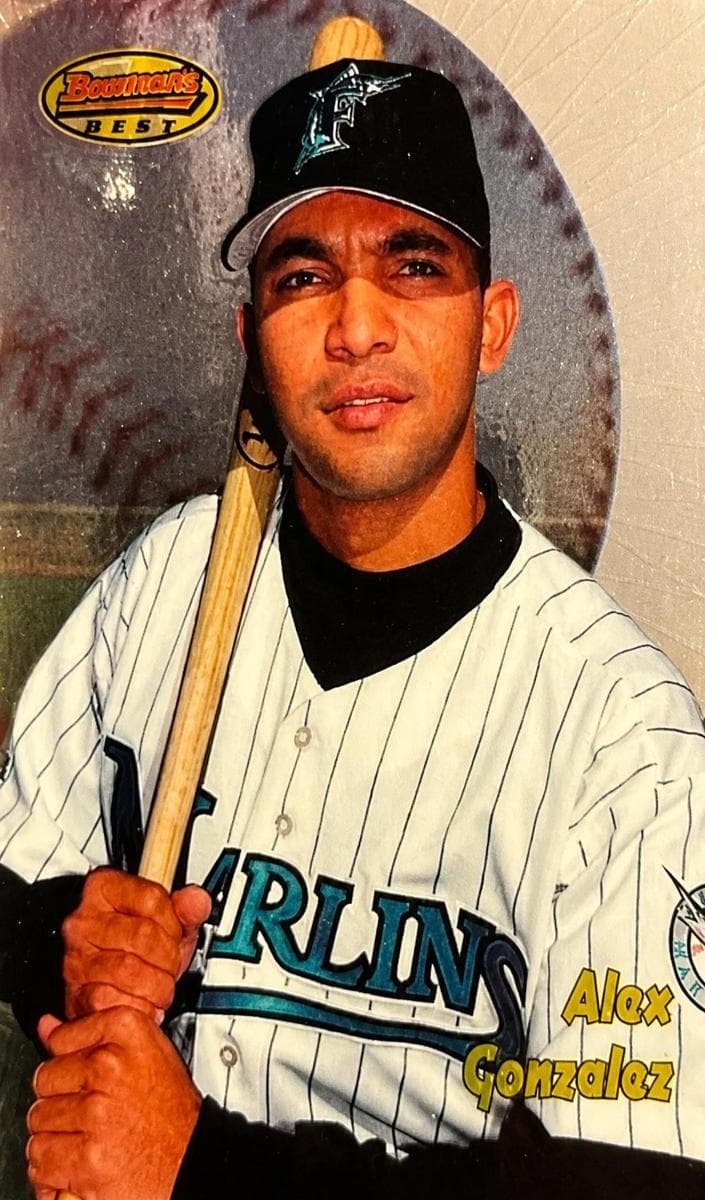 Alex Gonzalez 1998 bowman Bowman's Best