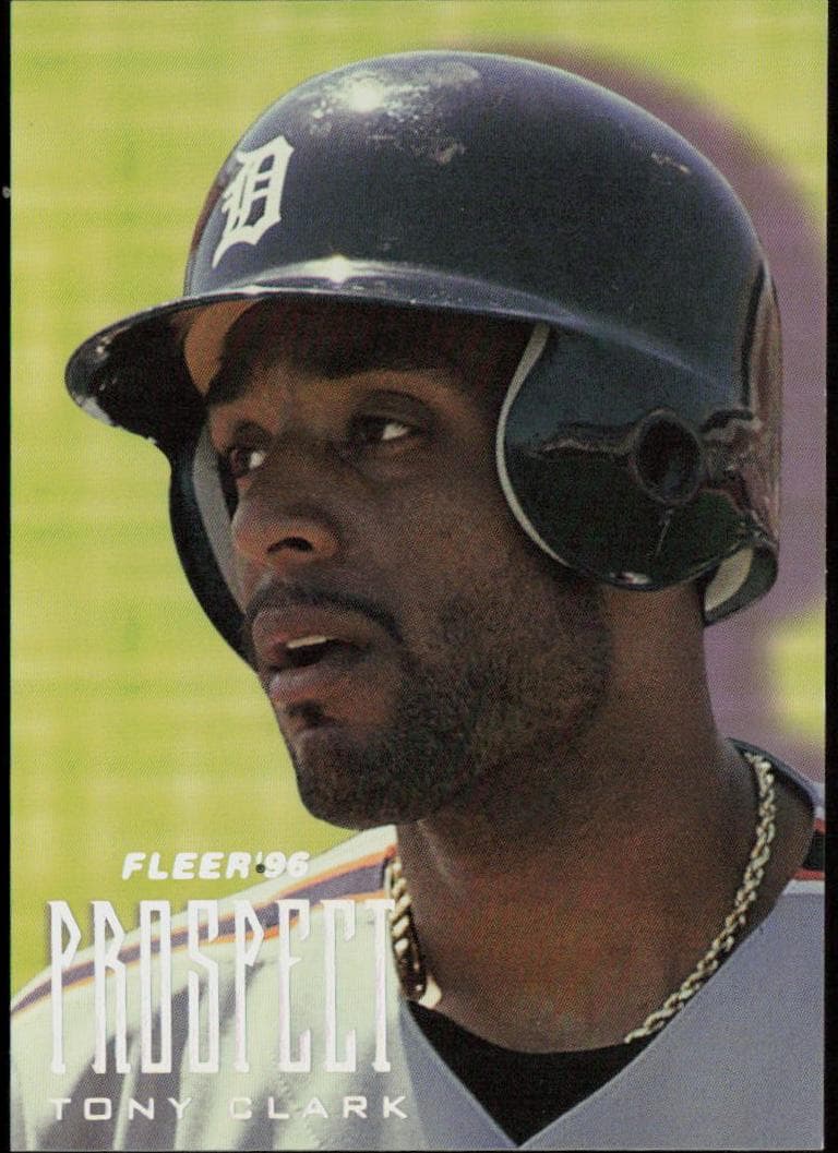 Tony Clark 1996 fleer Fleer
