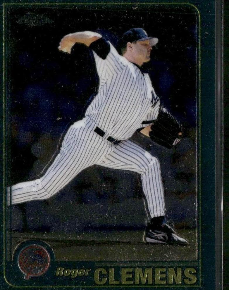Roger Clemens 2001 topps