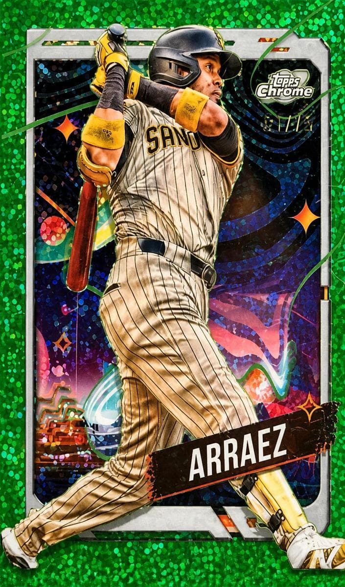 Luis Arraez 2024 topps Topps Cosmic Chrome