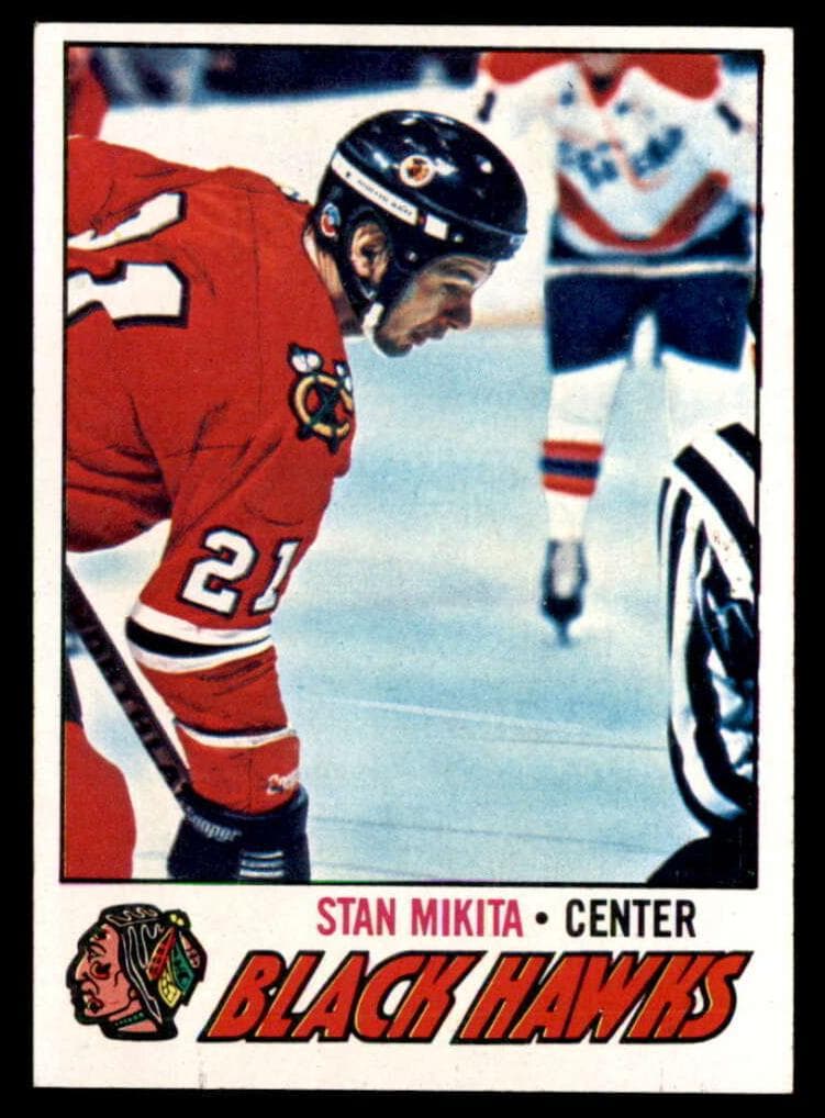 Stan Mikita 1977 topps Topps