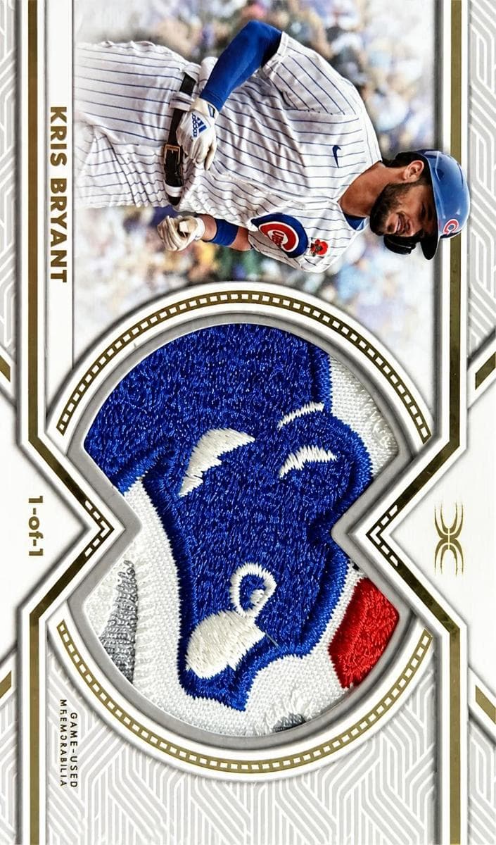 Kris Bryant 2022 topps Topps Definitive Collection