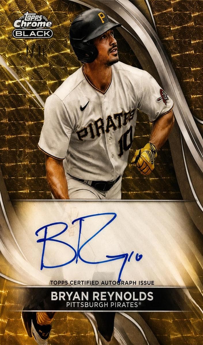 Bryan Reynolds 2024 topps Topps Chrome Black