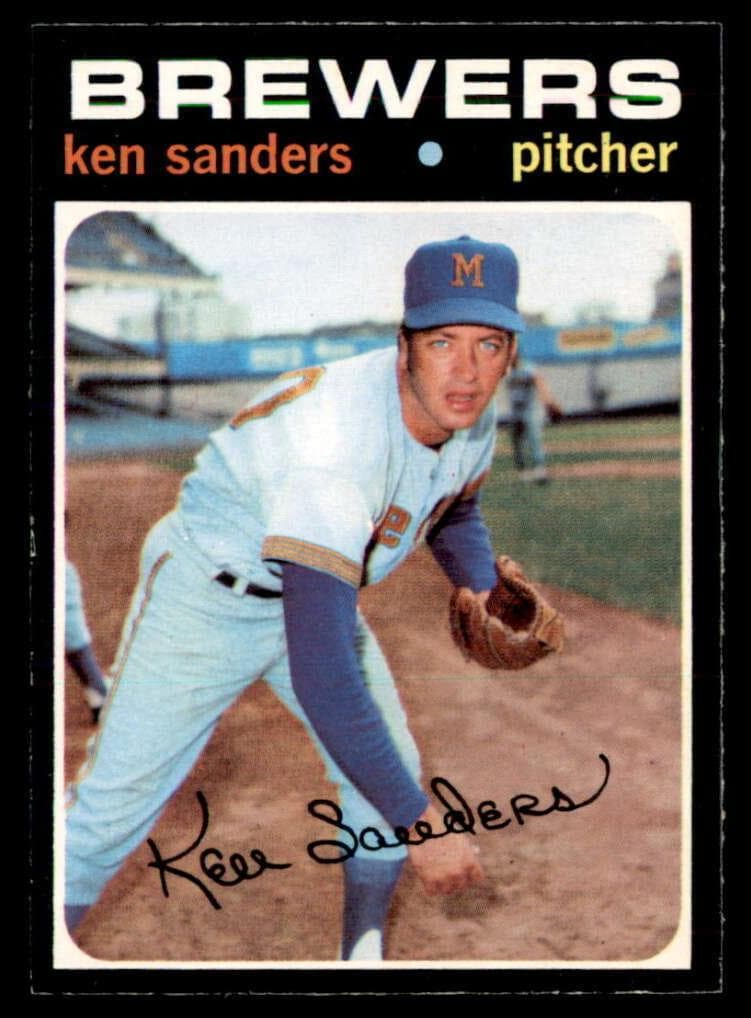 Ken Sanders 1971 topps O-Pee-Chee