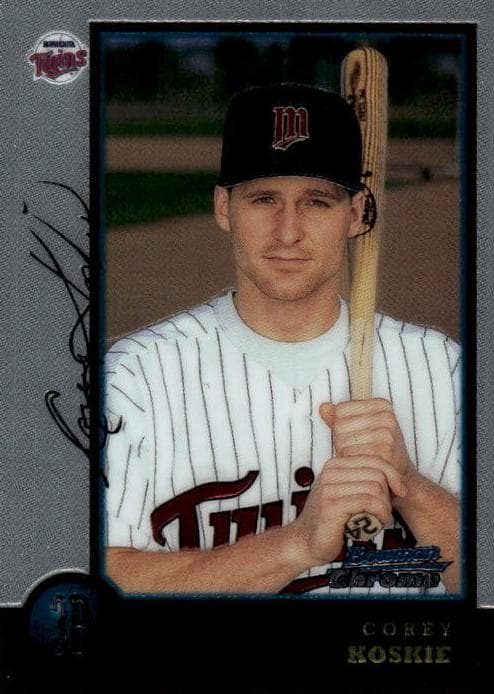 Corey Koskie 1998 bowman Bowman Chrome
