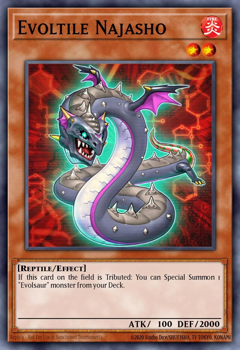 Evoltile Najasho 2022 Yu-Gi-Oh!