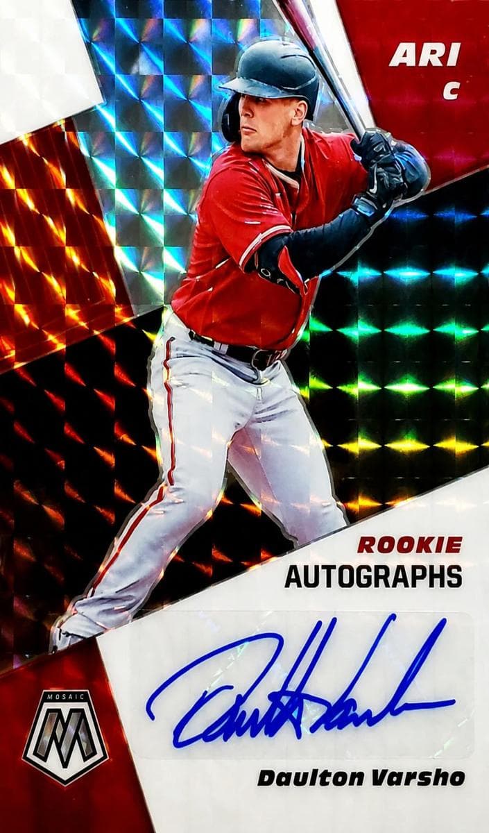 Daulton Varsho 2021 panini Panini Mosaic