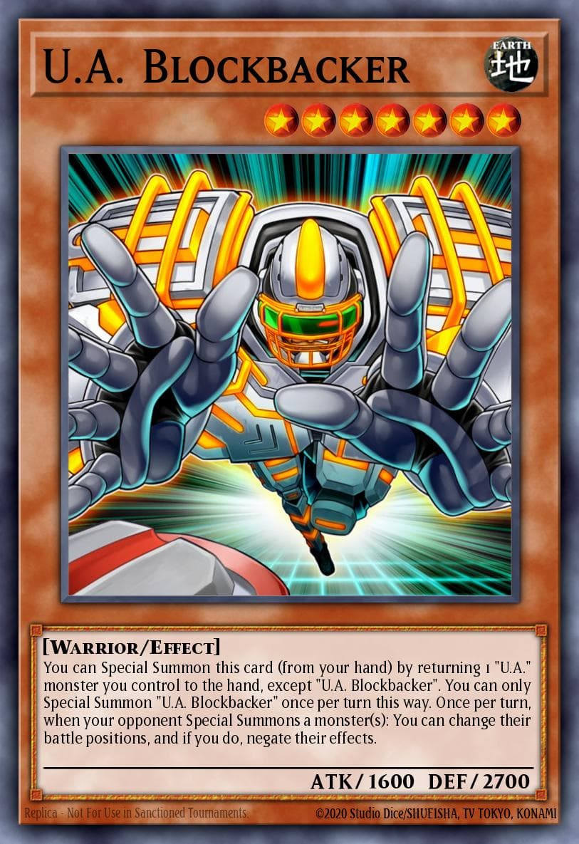 U.A. Blockbacker 2015 Yu-Gi-Oh! Secrets of Eternity