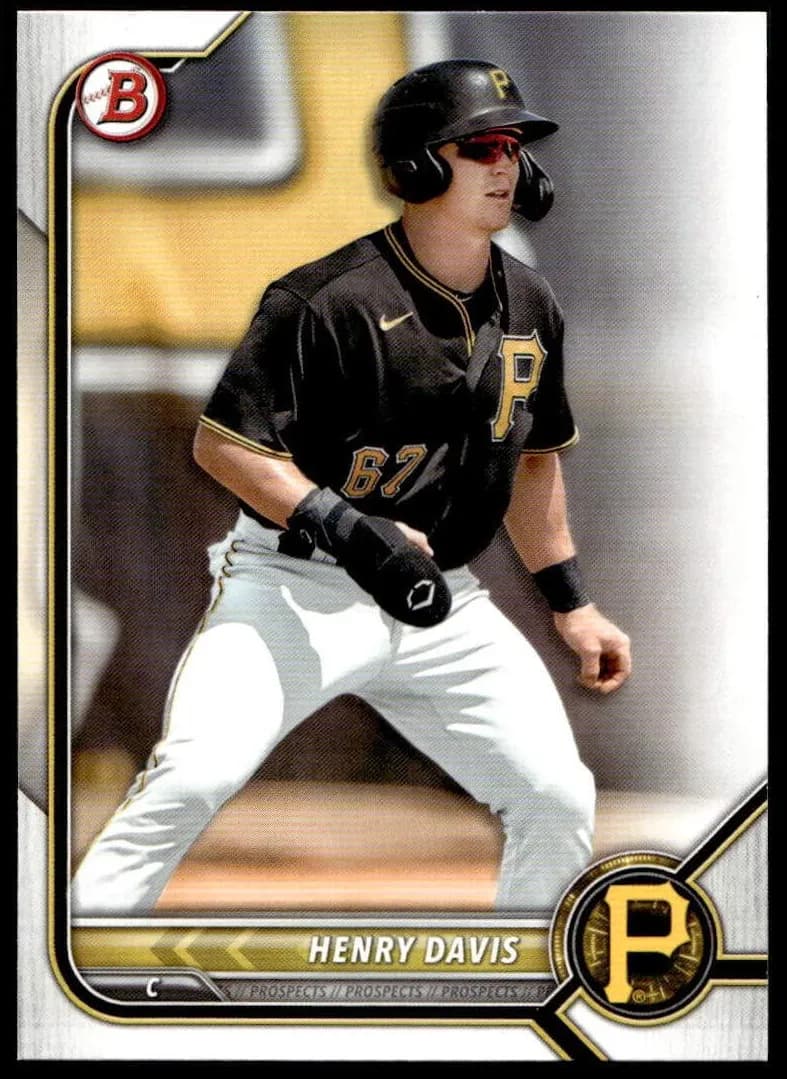Henry Davis 2022 bowman Bowman Draft