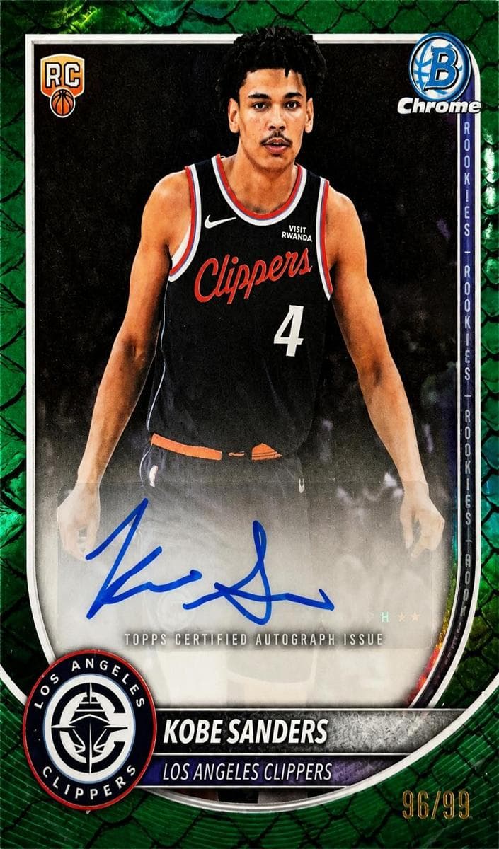 Kobe Sanders #BCA-KS