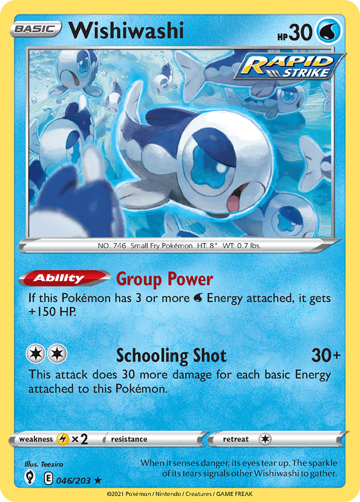 Wishiwashi 2016 Pokemon
