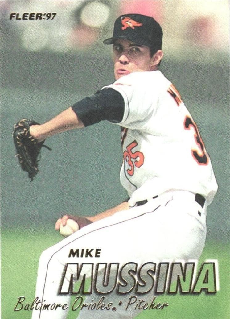 Mike Mussina 1997 fleer Fleer