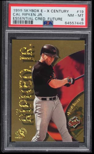 Cal Ripken Jr. 1999 fleer SkyBox E-X Century