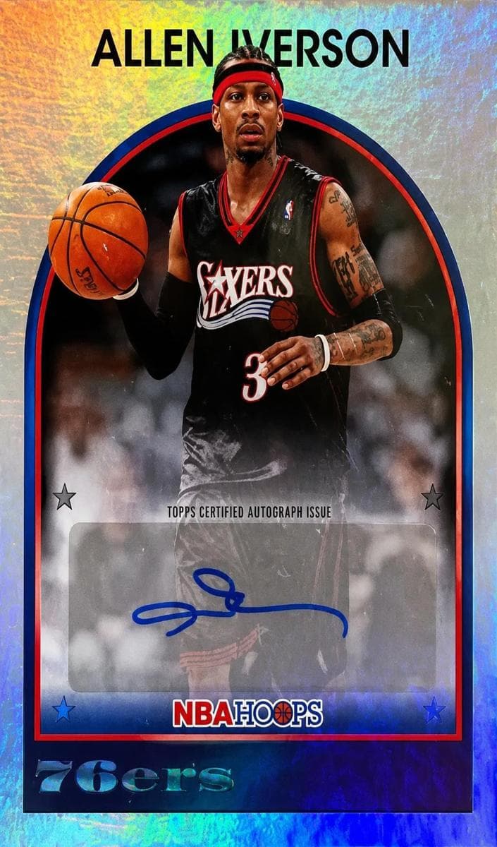 Allen Iverson 2025 panini NBA Hoops
