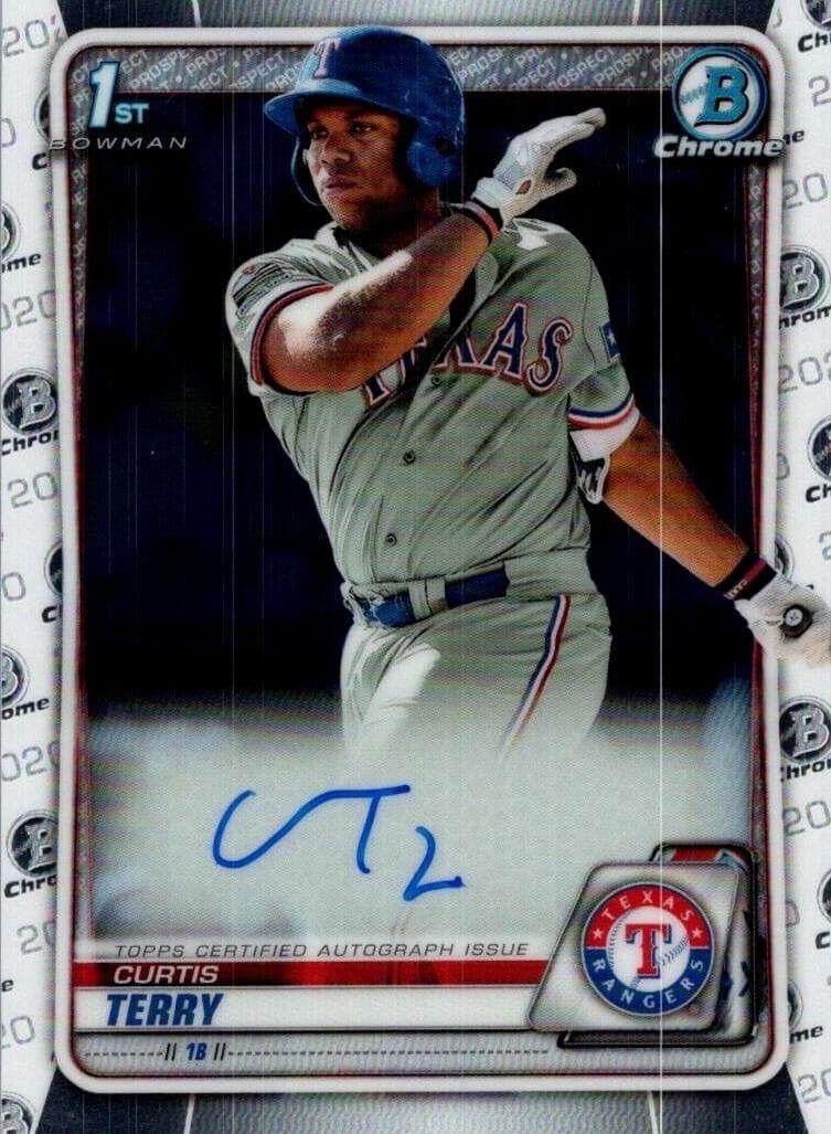 Curtis Terry 2020 bowman Bowman Chrome