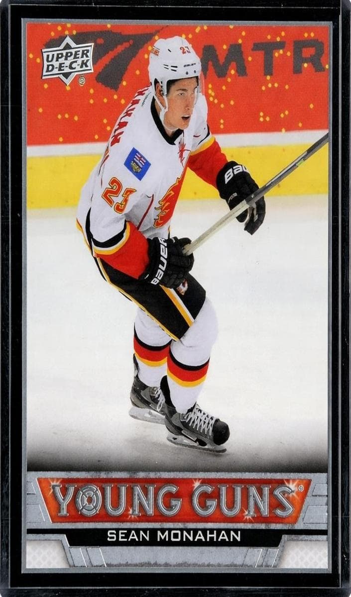Sean Monahan trading card