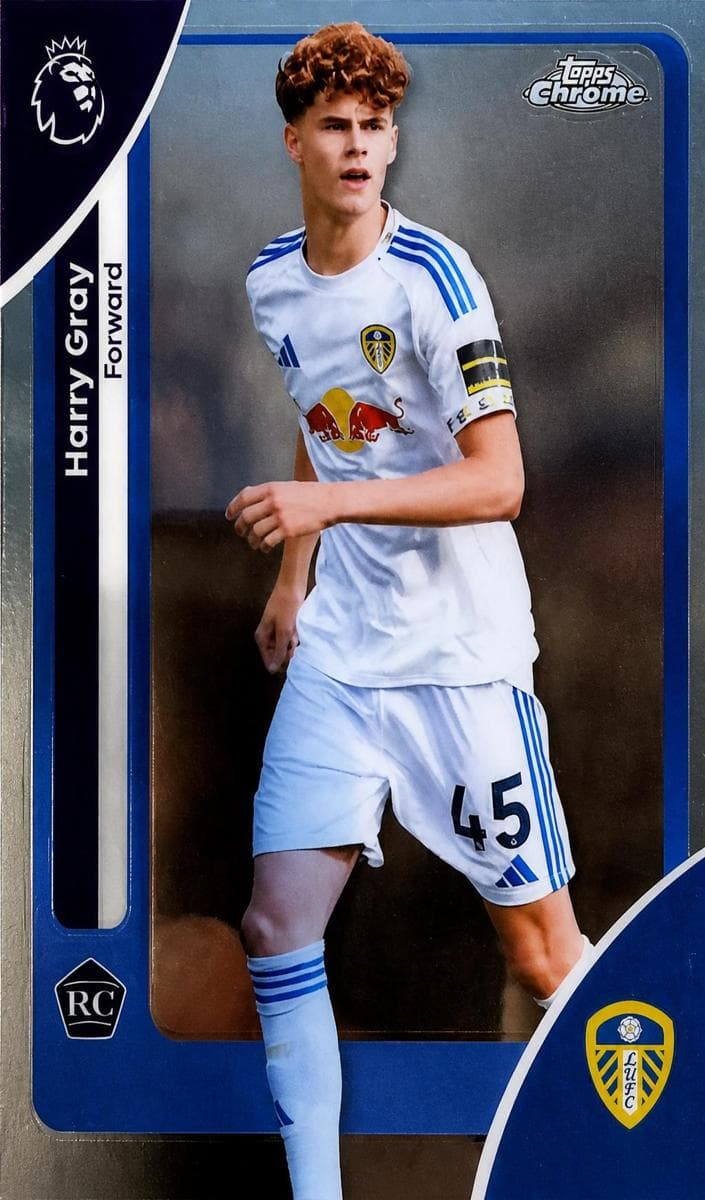 Gustavo Nunes 2026 Topps Chrome Premier League rookie card