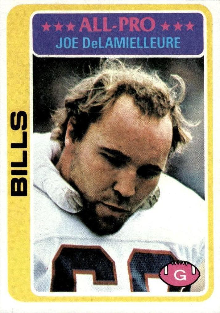 Joe DeLamielleure 1978 topps Topps