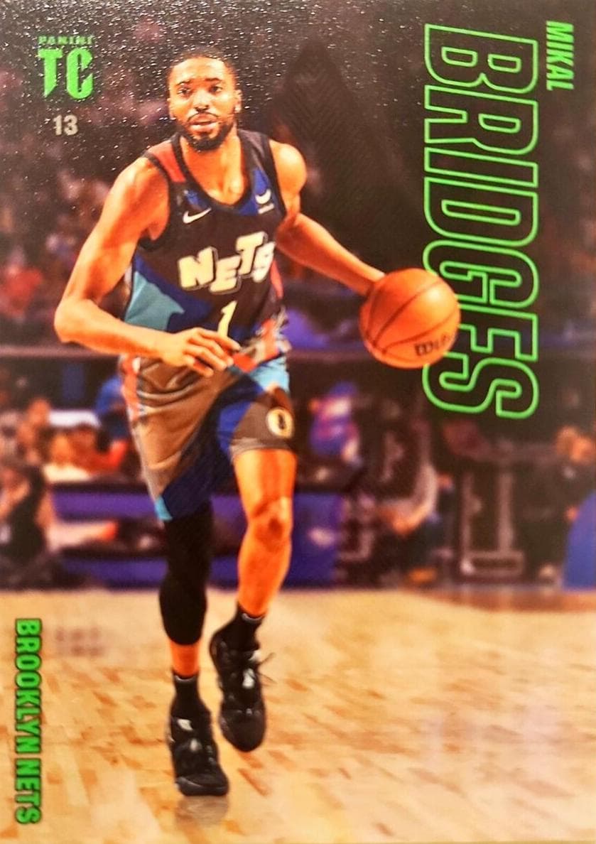 Mikal Bridges 2023 panini Panini Top Class NBA