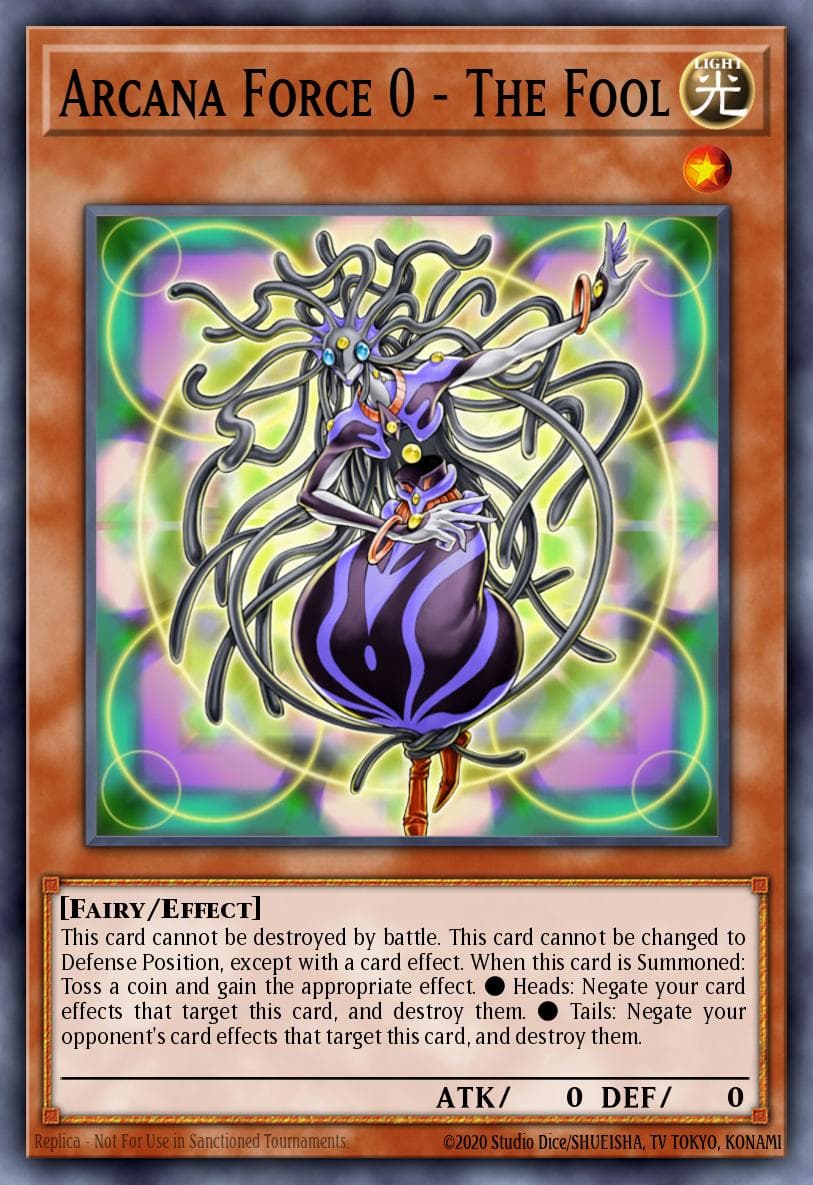 Arcana Force 0 - The Fool #DT06-EN014
