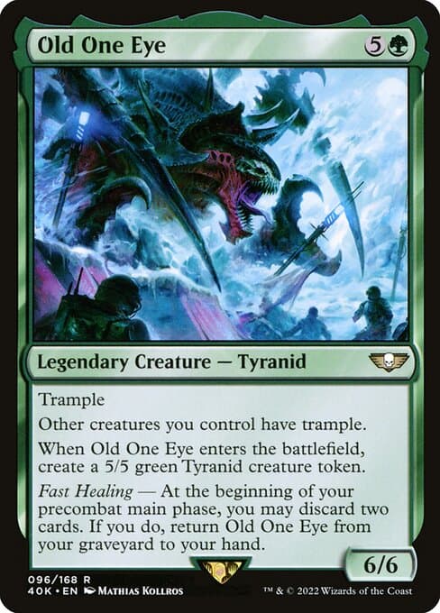 Old One Eye 2022 Magic: The Gathering Warhammer 40,000