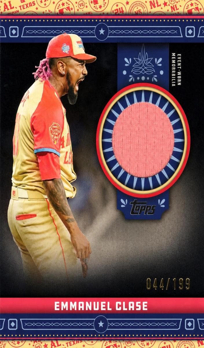 Emmanuel Clase 2024 topps Topps Update