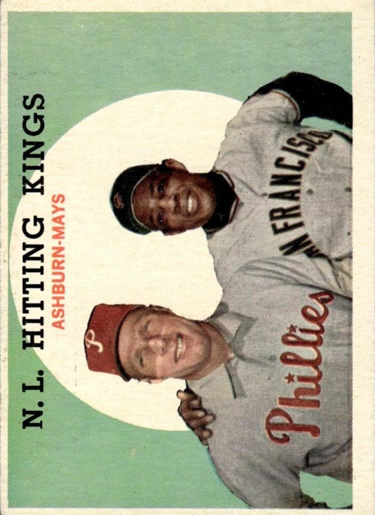 N.L. Hitting Kings (Richie Ashburn / Willie Mays) #317
