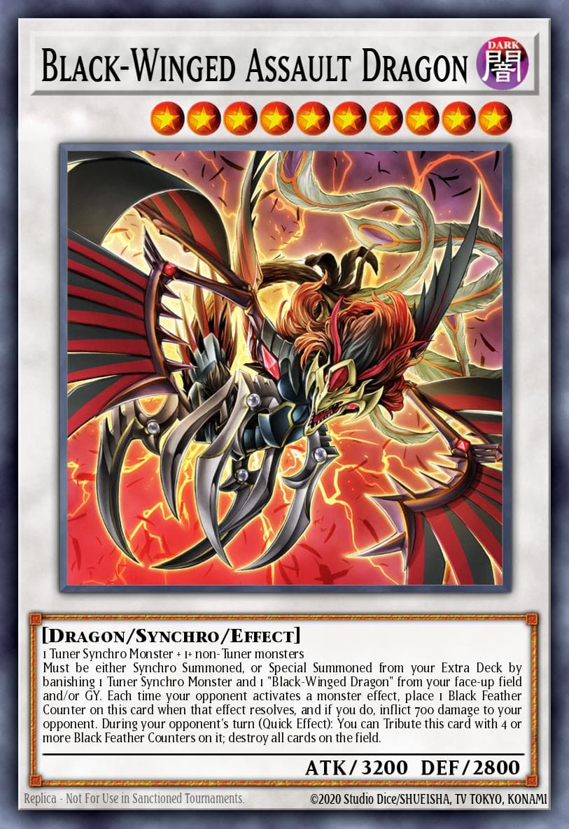 Black-Winged Assault Dragon 2022 Yu-Gi-Oh!