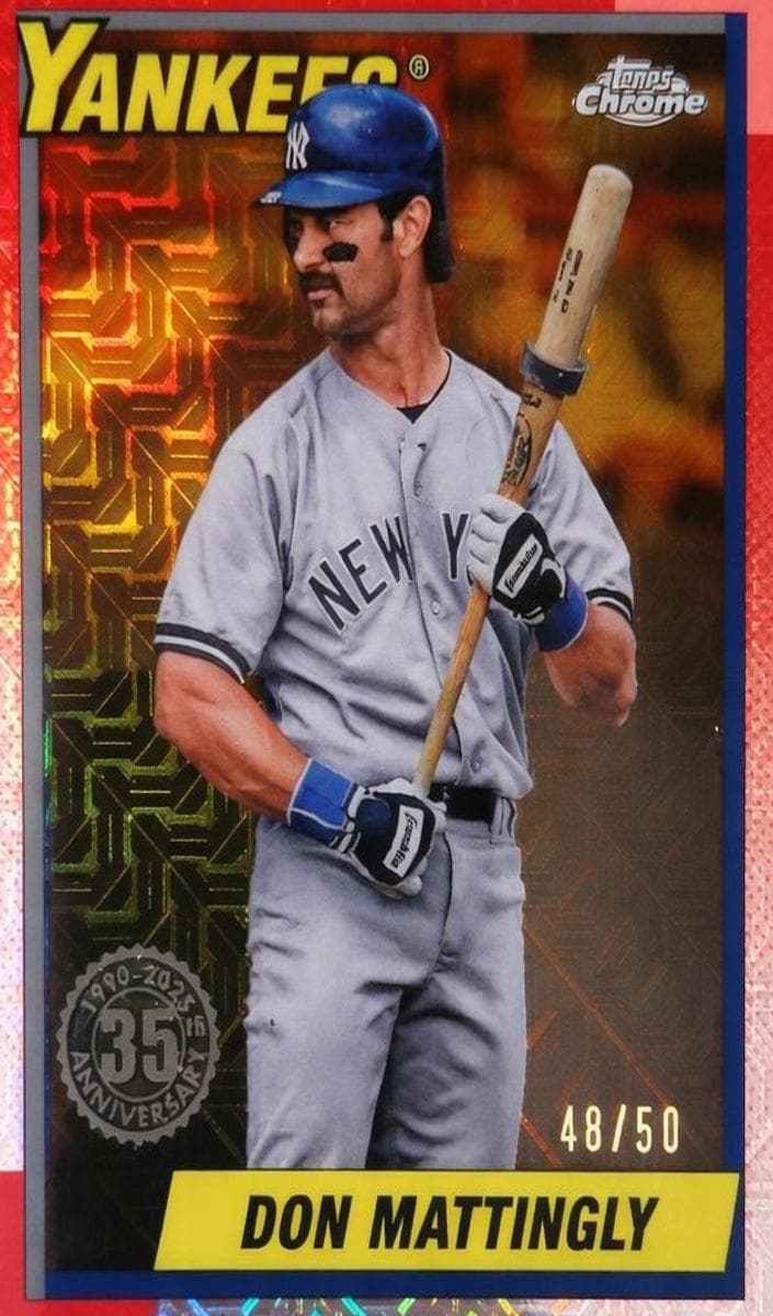 Don Mattingly 2025 topps Topps