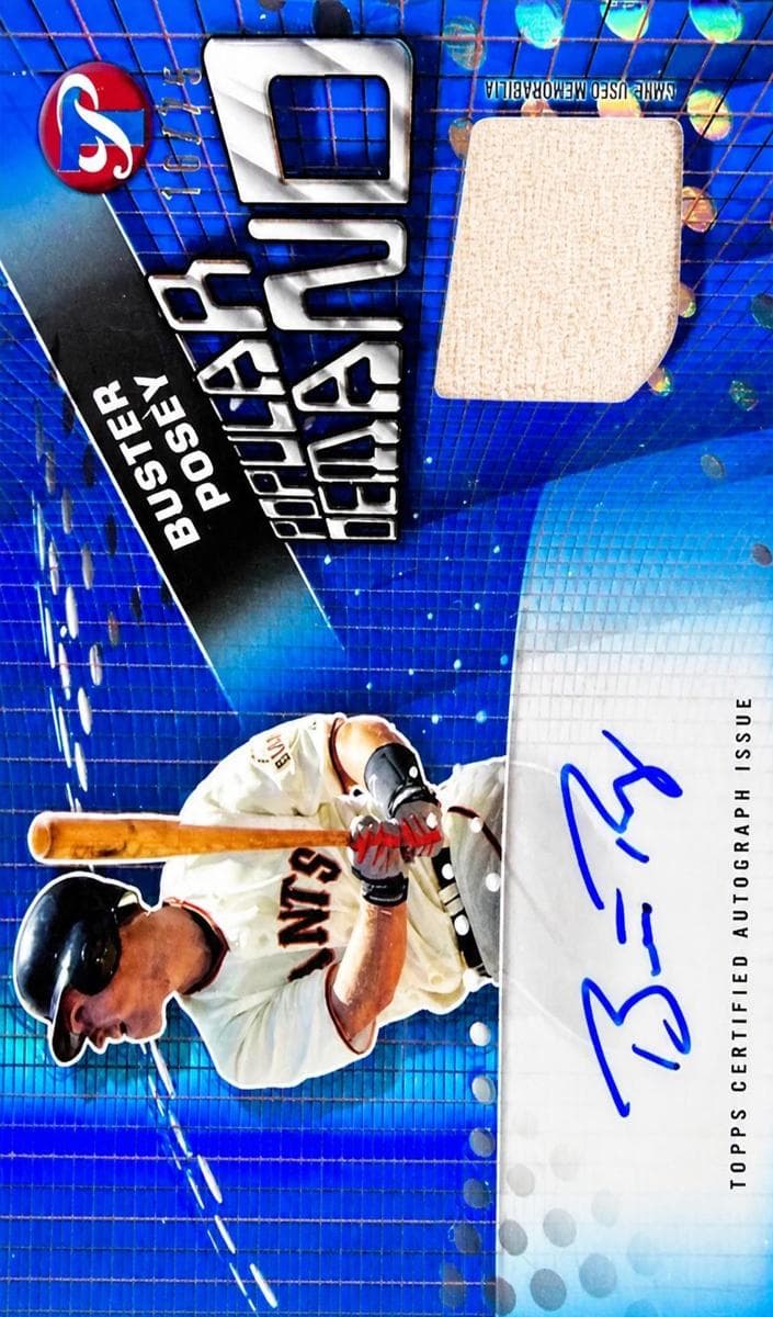 Buster Posey 2025 Topps Pristine auto card