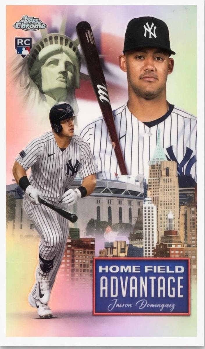 Jasson Domínguez 2024 topps Topps Chrome Update
