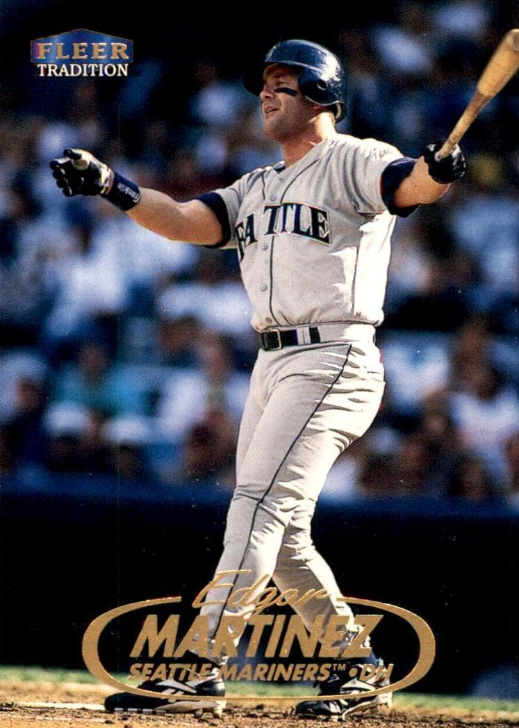 Edgar Martinez 1998 fleer Fleer Tradition