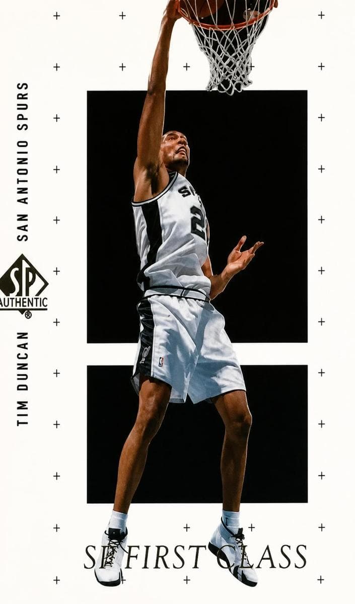 Tim Duncan 1998 unknown SP Authentic