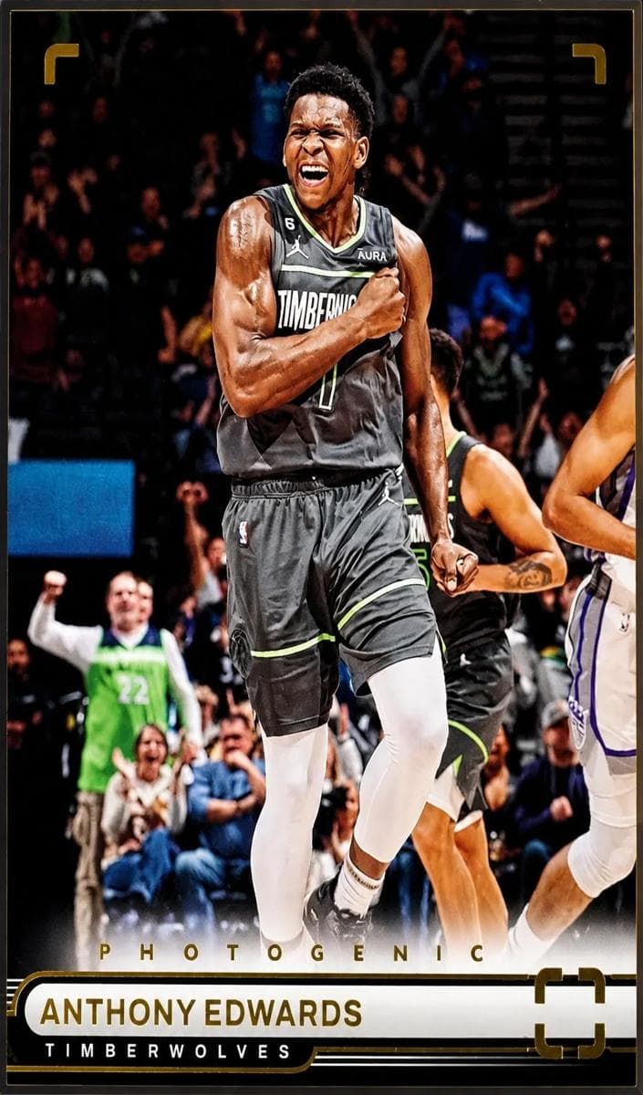 Anthony Edwards 2022 panini Panini Photogenic
