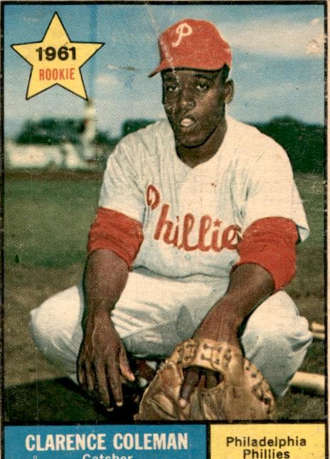 Clarence Coleman 1961 topps Topps