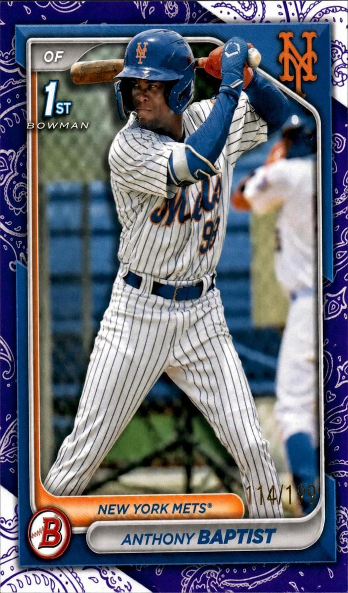 Anthony Baptist trading card
