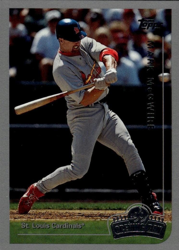 Mark McGwire 1999 topps Topps Opening Day
