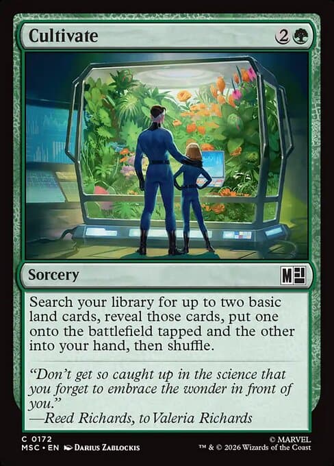 Cultivate 2026 Magic: The Gathering Lorwyn Eclipsed Commander