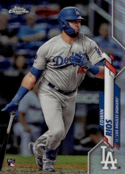 Edwin Rios 2020 topps Topps Chrome