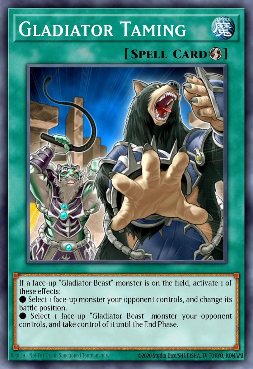 Gladiator Taming 2011 Yu-Gi-Oh! Extreme Victory