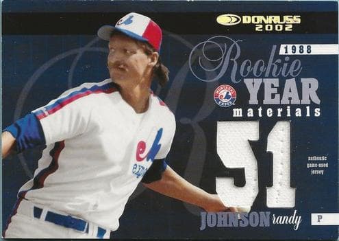 Randy Johnson 2002 panini Donruss