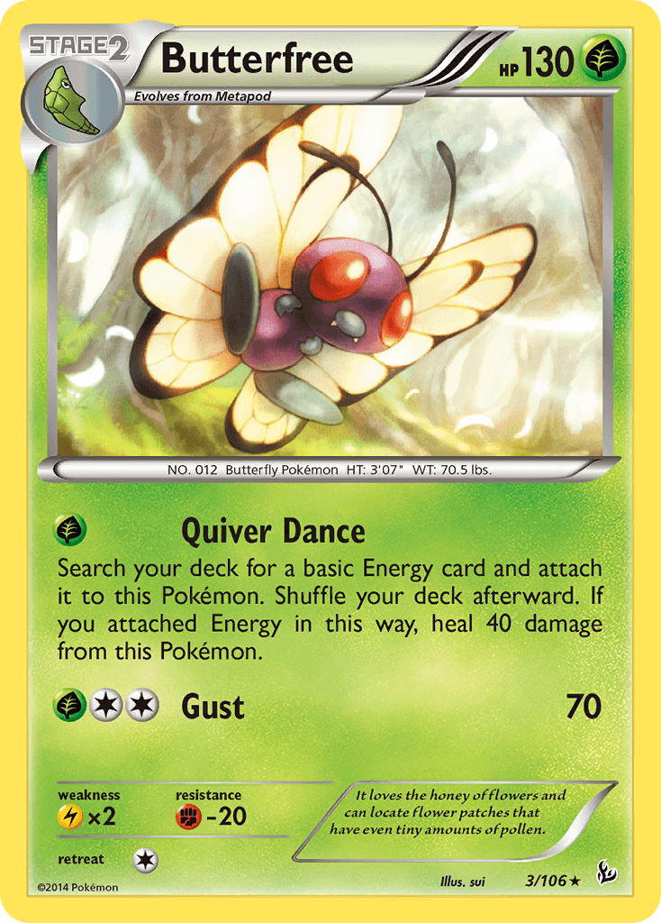 Butterfree 1999 Pokemon