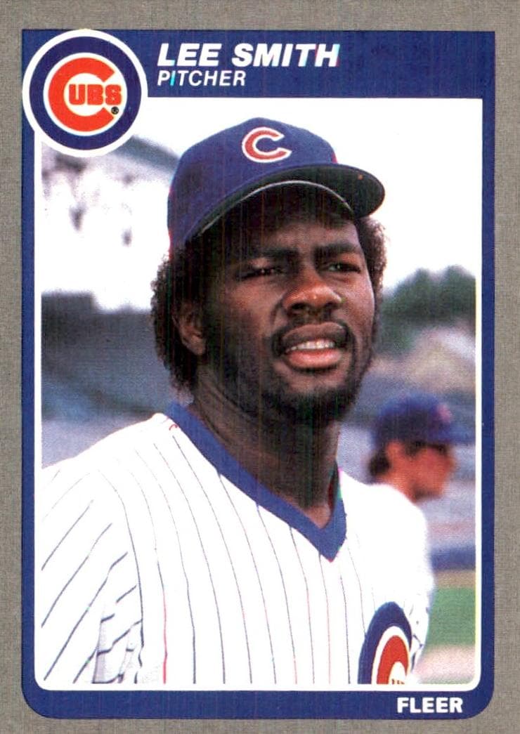 Lee Smith 1985 fleer Fleer