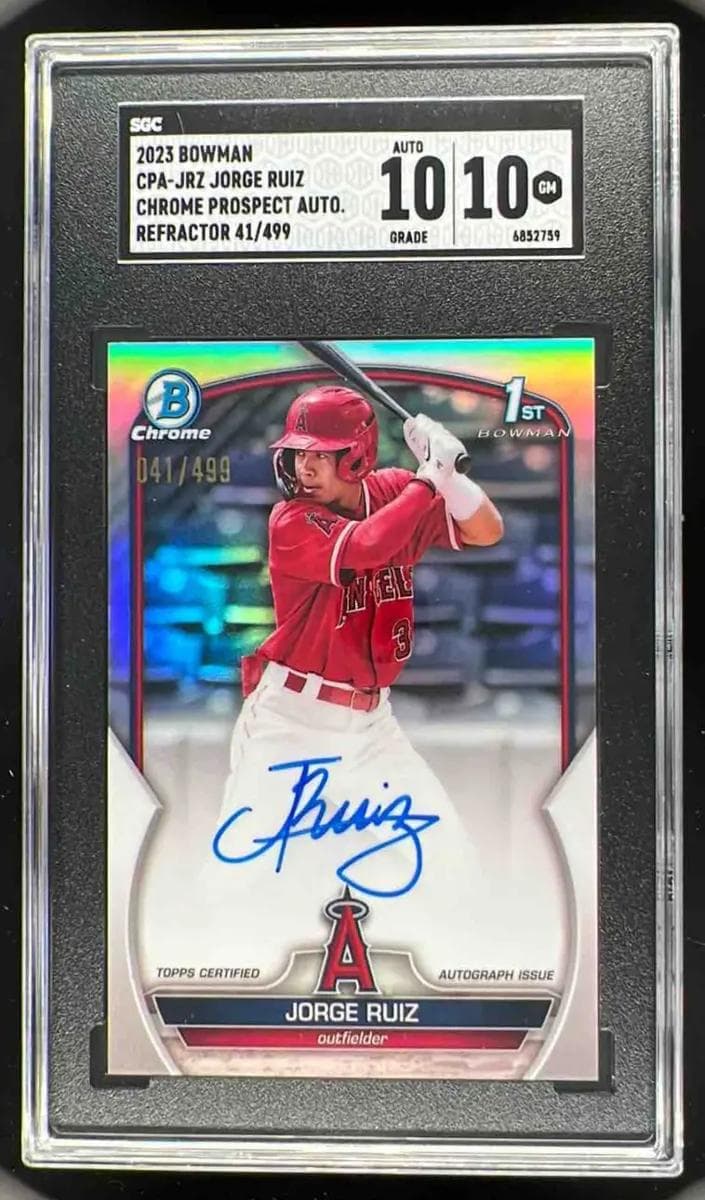 Jorge Ruiz trading card