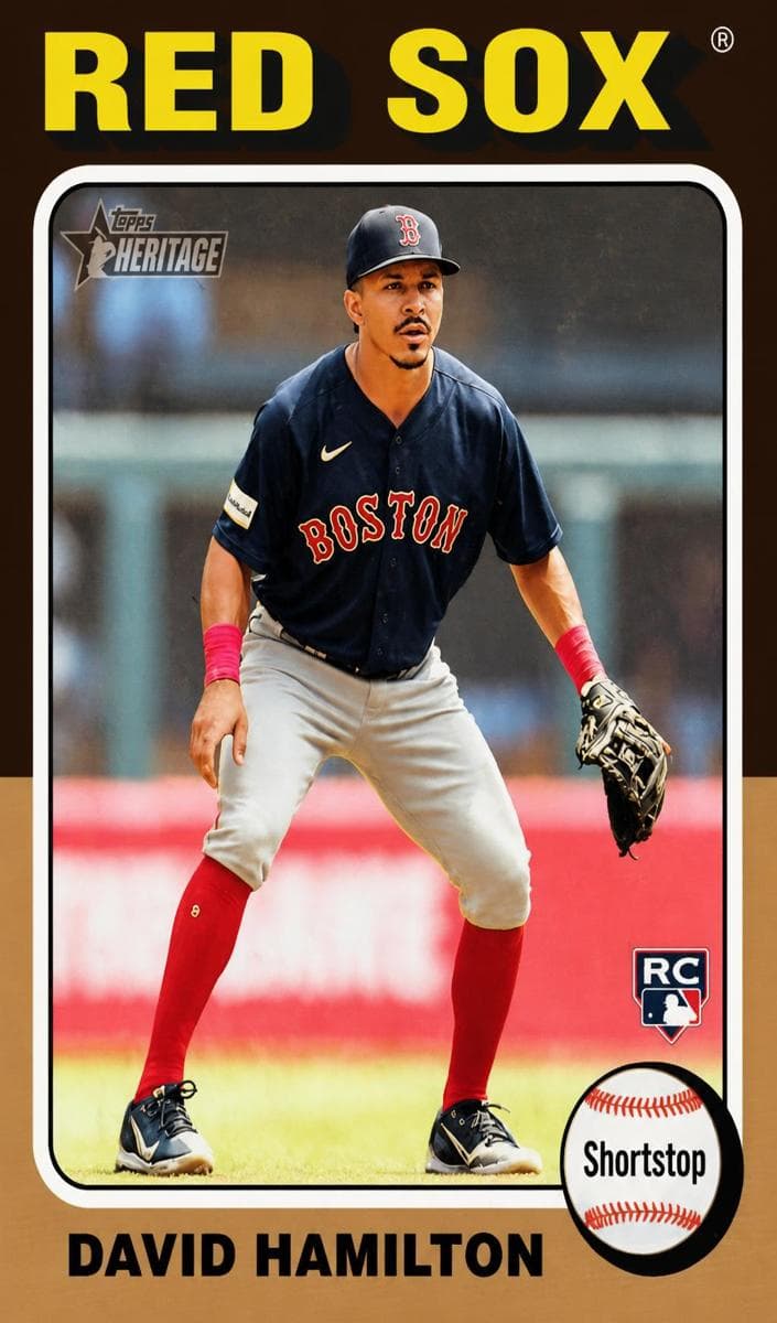 David Hamilton 2024 topps Topps Heritage