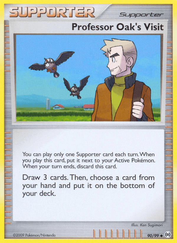 Professor Oak's Visit 2009 Pokemon Arceus