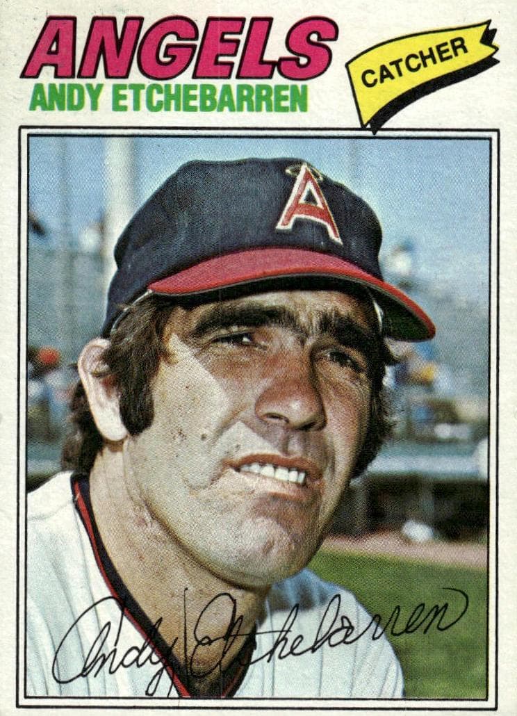 Andy Etchebarren 1977 topps Topps