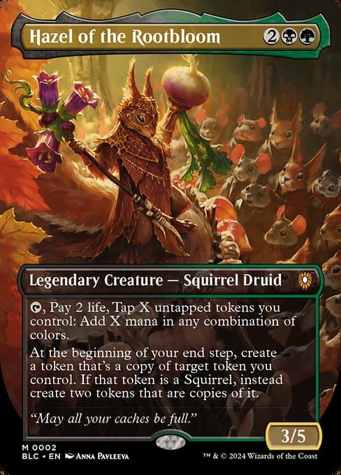 Hazel of the Rootbloom 2024 Magic: The Gathering Bloomburrow Commander